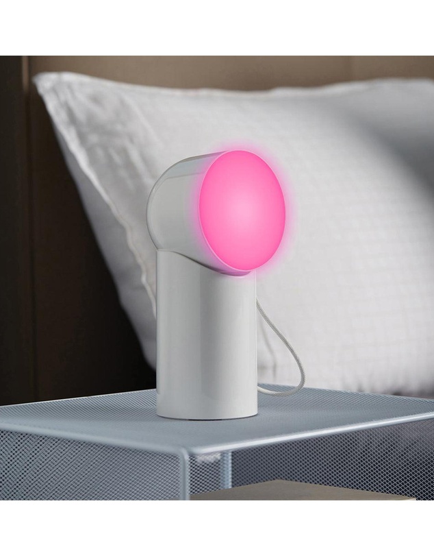 Lexon - Lexon Orbe Portable Led Lamp With Moving Head - White