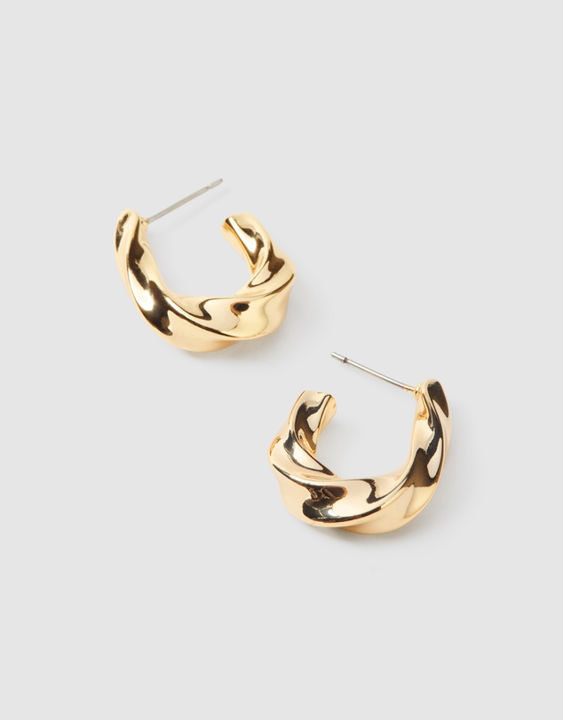 Commonry - Hazel Spiral Hoops