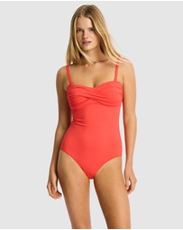 Sea Level Australia - Essentials Edit Twist Bandeau One Piece