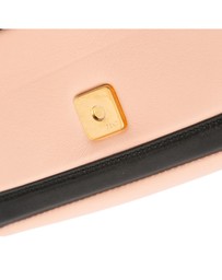 Pre-Loved by Azura Reborn - Pre-Loved Mini Bicolor Nappa Apolo Chain Baguette Shoulder Bag