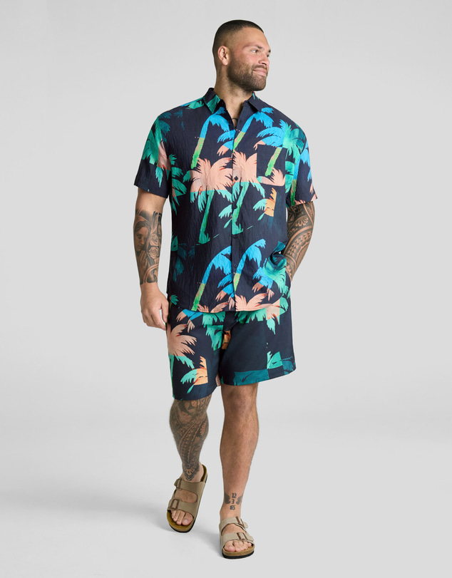 Johnny Bigg - Mosaic Palm Swim Short