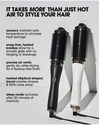 ghd - duet blowdry 2 in 1 Hair Dryer Brush in White