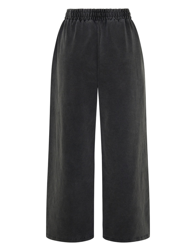 SSAINT - SŚAINT Acid Wash Trackpant Charcoal
