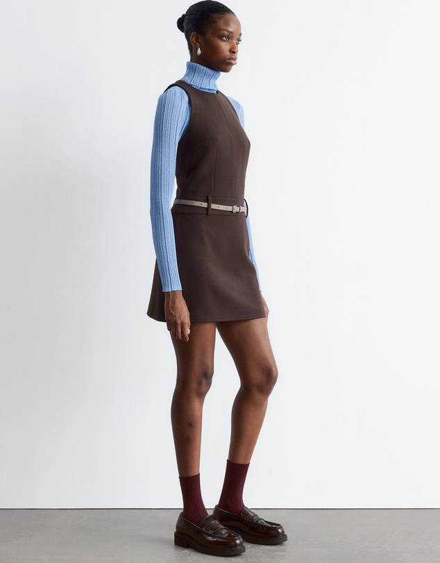 & Other Stories - Sleeveless A-Line Mini Dress