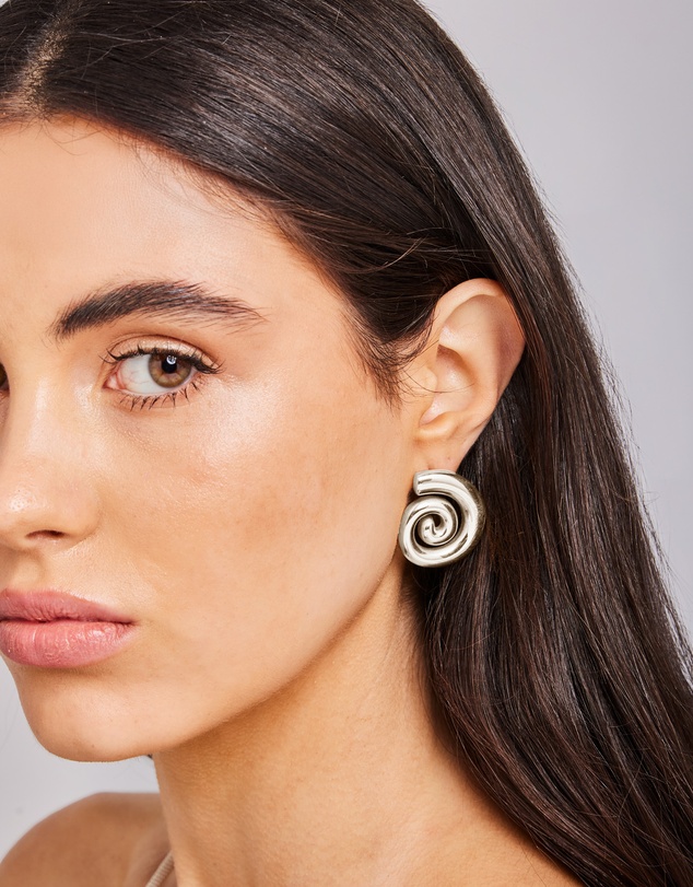 Zoe Olivia - Waterproof Spiral Stud Earring