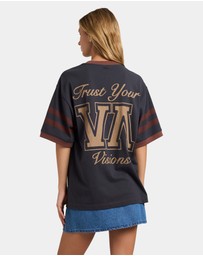 RVCA - Womens Toni Ringer T-Shirt