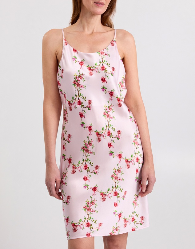 David Lawrence - Posey Short Silk Sleep Dress