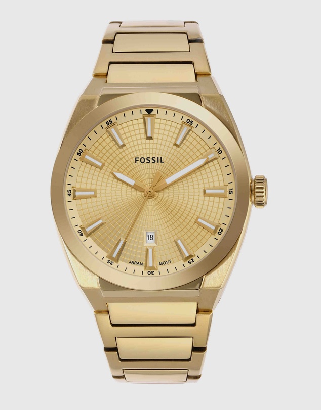 Fossil - Fossil Everett Gold Watch FS5965