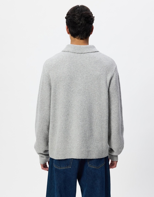 ARKET - Knitted Cotton Blend Polo Shirt