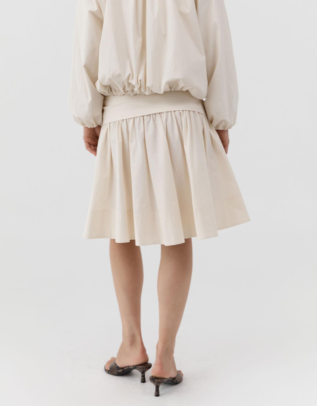 St. Agni - Circle Hem Gathered Skirt