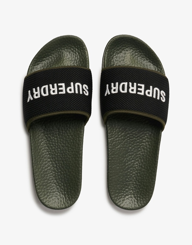 Superdry - Utility Mesh Pool Slide