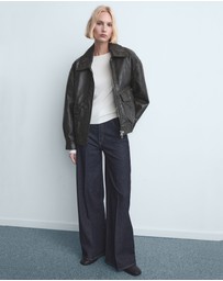 M.N.G - High-Rise Wideleg Jeans