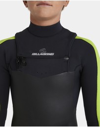 Billabong - Boys 8 to 16 3/2mm Oscillator Chest Zip Steamer Wetsuit