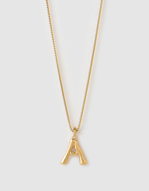 Arms Of Eve - Luxe Letter Necklace - Large