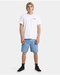 Quiksilver - Mens Stacked Horizon T-Shirt
