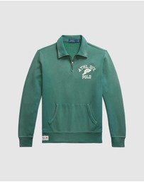 Polo Ralph Lauren - Fleece Graphic Collared Sweatshirt