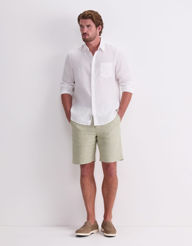 Sportscraft - Long Sleeve Linen Shirt