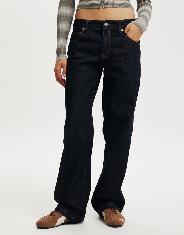 Cotton On - Low Rise Straight Jeans