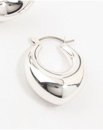 Lovisa - Silver Plated Creole Medium Earrings