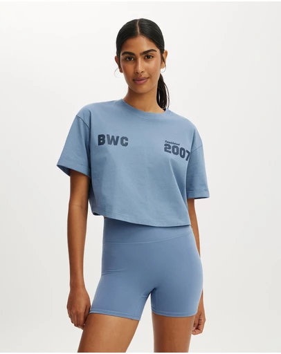 Cotton On Body Active - Cropped Graphic Active Tee