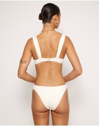 AERE - Knot Bandeau Bikini Top