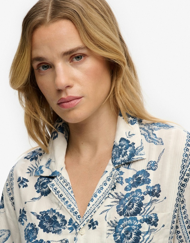 Superdry - Beach Printed Short Sleeve Shirt