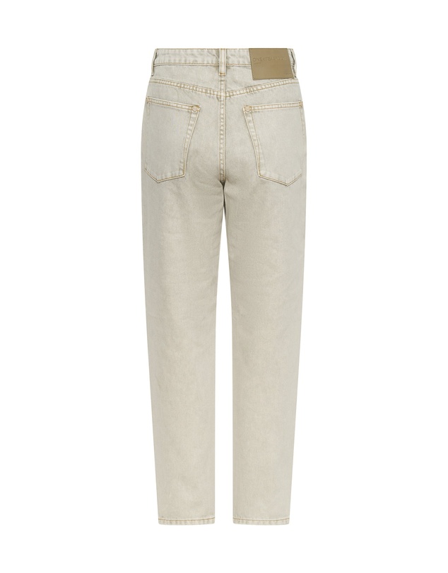 ONE TEASPOON - Antique White Embellished Legends Mom Jeans
