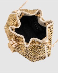 Olga Berg - Santorini Studded Hotfix Pouch