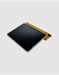 Tucano - Tucano Satin Folio Case Dark Yellow for iPad 10th Gen 10.9 2022 and iPad 11 A16 2025
