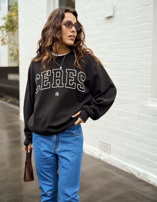 Ceres Life - Isla Oversized Slouchy Crew