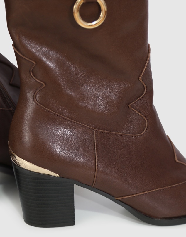 Belle & Bloom - Dallas Western Boot