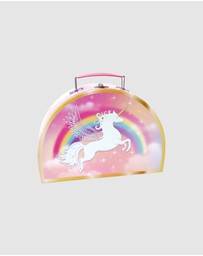 Pink Poppy - Unicorn Dreamer 9 Piece Tin Tea Set in Carry Case
