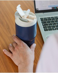 Monbento - Monbento Travel Mug L - Blue Infinity