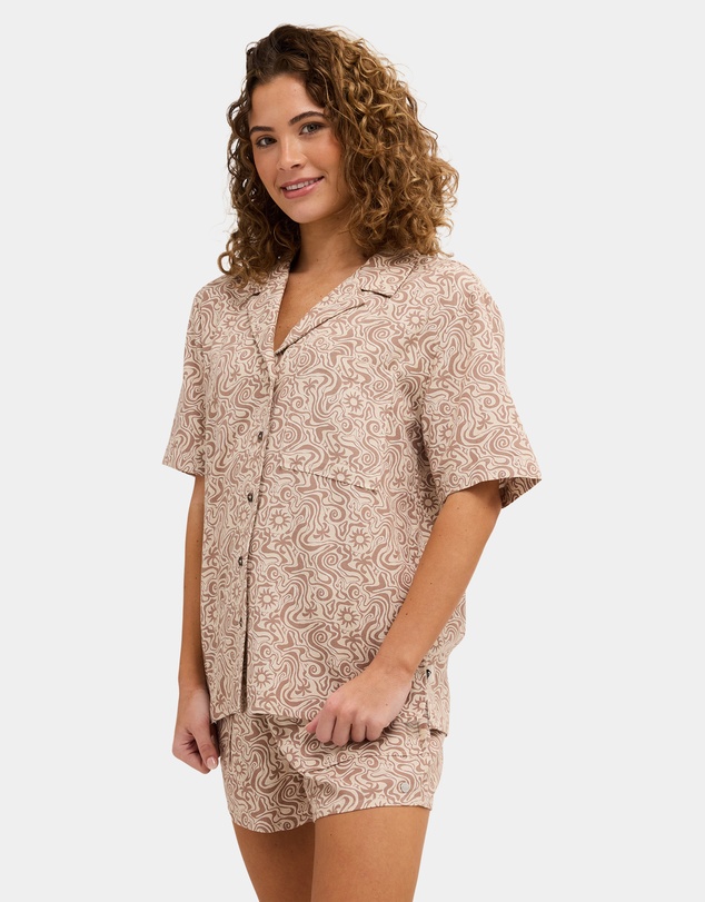 Quiksilver - Womens Serene Short Sleeve Shirt