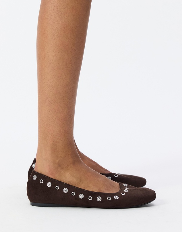 Dazie - Esme Stud Ballet Flats
