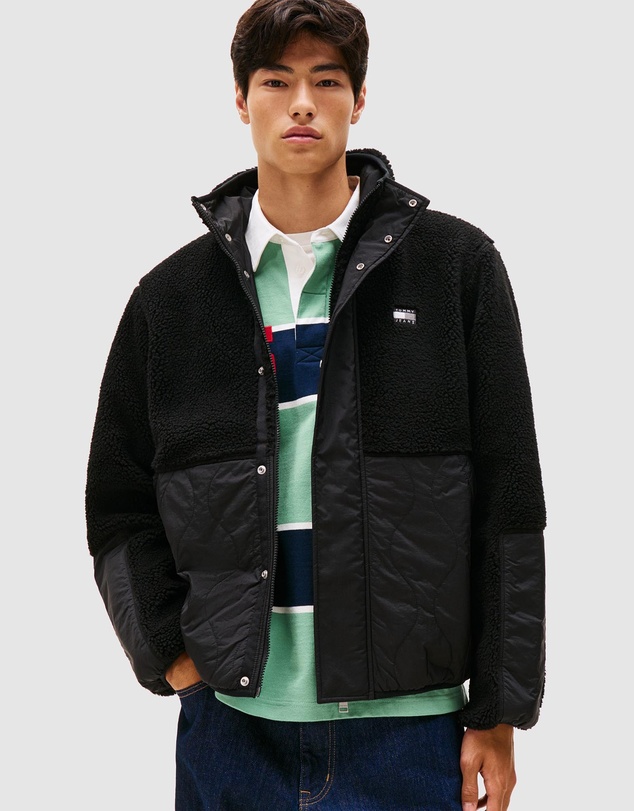 Tommy Jeans - Essential Mix Teddy Jacket