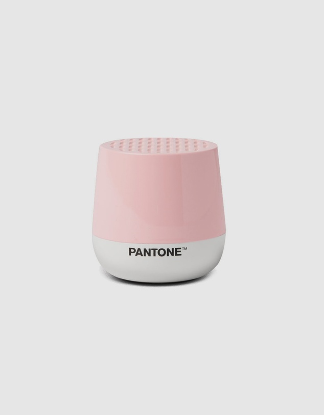 Lexon - Lexon GIFT Set PANTONE - Includes Mino+ Mini Speaker, Flip Classic Clock, Mina M Lamp, Thykho 3 Speaker - Rose Pink