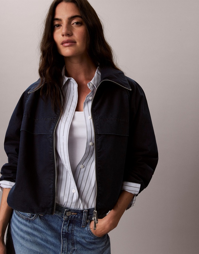 Calvin Klein Jeans - Denim Windbreaker Jacket