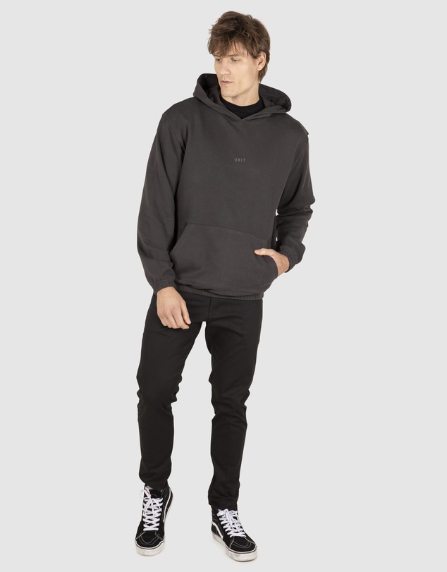 UNIT - UNIT Central Mens Hooded Pullover Hoodie