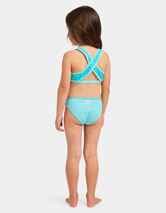 Roxy - Girls 2 to 7 Coastal Clash Two Piece