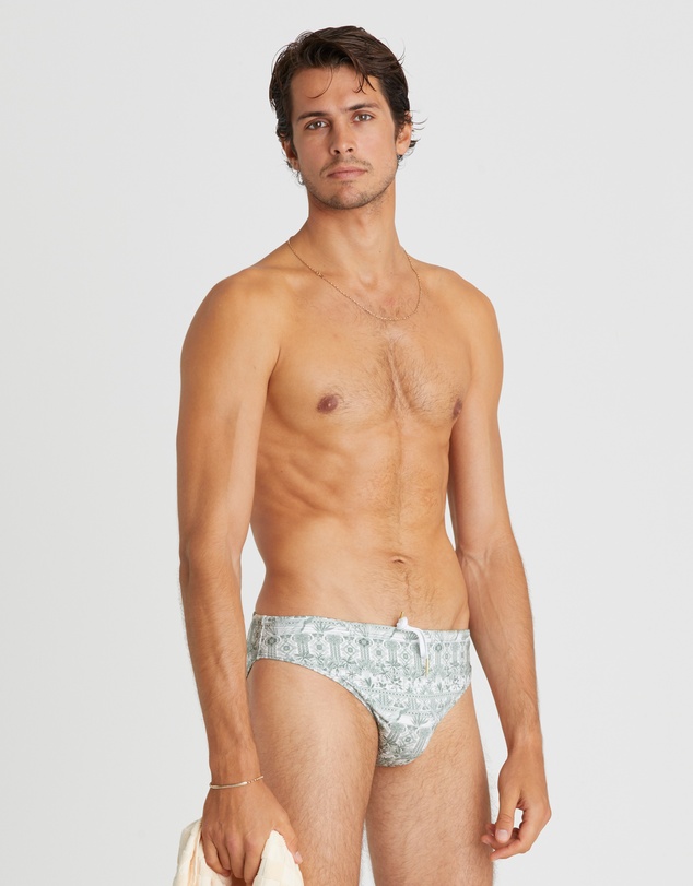 Aqua Blu Australia - Evergreen Racer Briefs