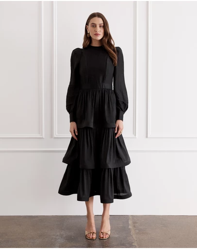 Aqua Blu Australia - Foncé Faye Midi Dress