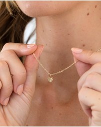 Luna Rae - Solid Gold - The Sweetheart Necklace