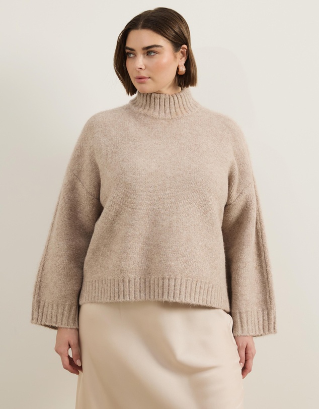 Atmos&Here Curvy - Charli Chunky Knit Jumper