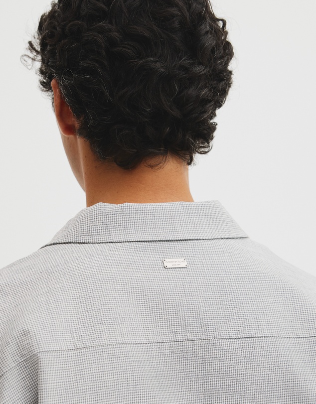 Country Road - Cotton Linen Houndstooth Jacket