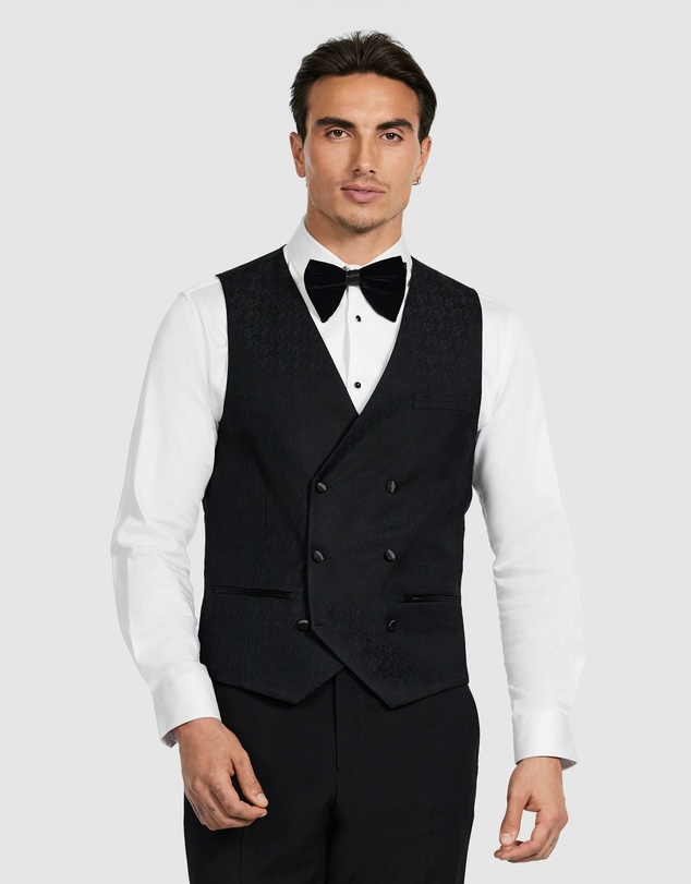 Tarocash - Stirling Db Tuxedo Waistcoat