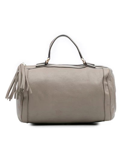 Pre-Loved by Azura Reborn - Pre-Loved Medium Pebbled Calfskin Soho Boston Bag