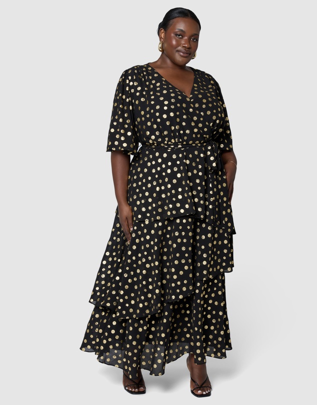 Pink Dusk by Curve Project - Hypnotic Maxi Dress