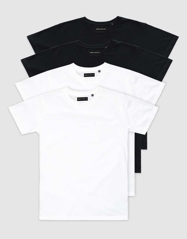 Counter Culture - 4-Pack Absent Tee - Youth