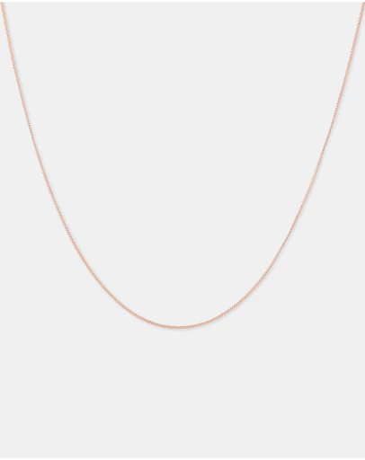 Michael Hill - 45cm Box Chain in 10ct Rose Gold